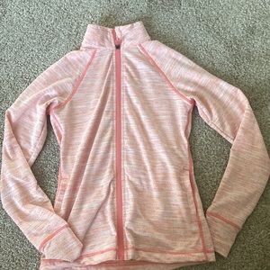 Pink athletic jacket. Medium